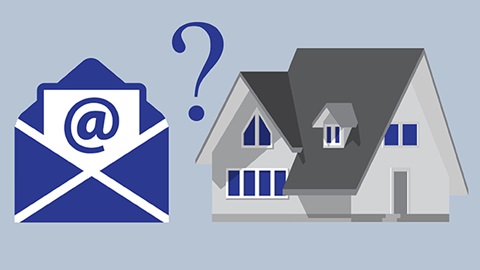 Verkoop van onroerend goed via e-mail